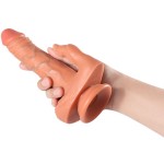 SHEQU - JULIAN DILDO ET STIMULATEUR DE CLITORIS AVEC VIBRATION ET TÃLÃCOMMANDE 16 CM
